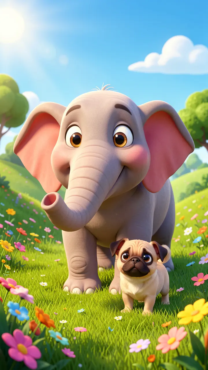The Elephant and the Pug