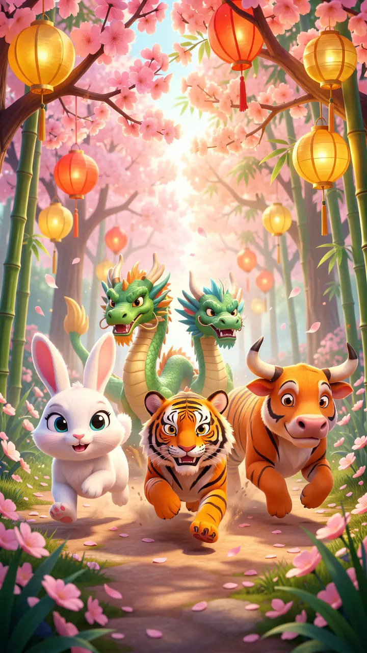 The Great Race of the Chinese Zodiac