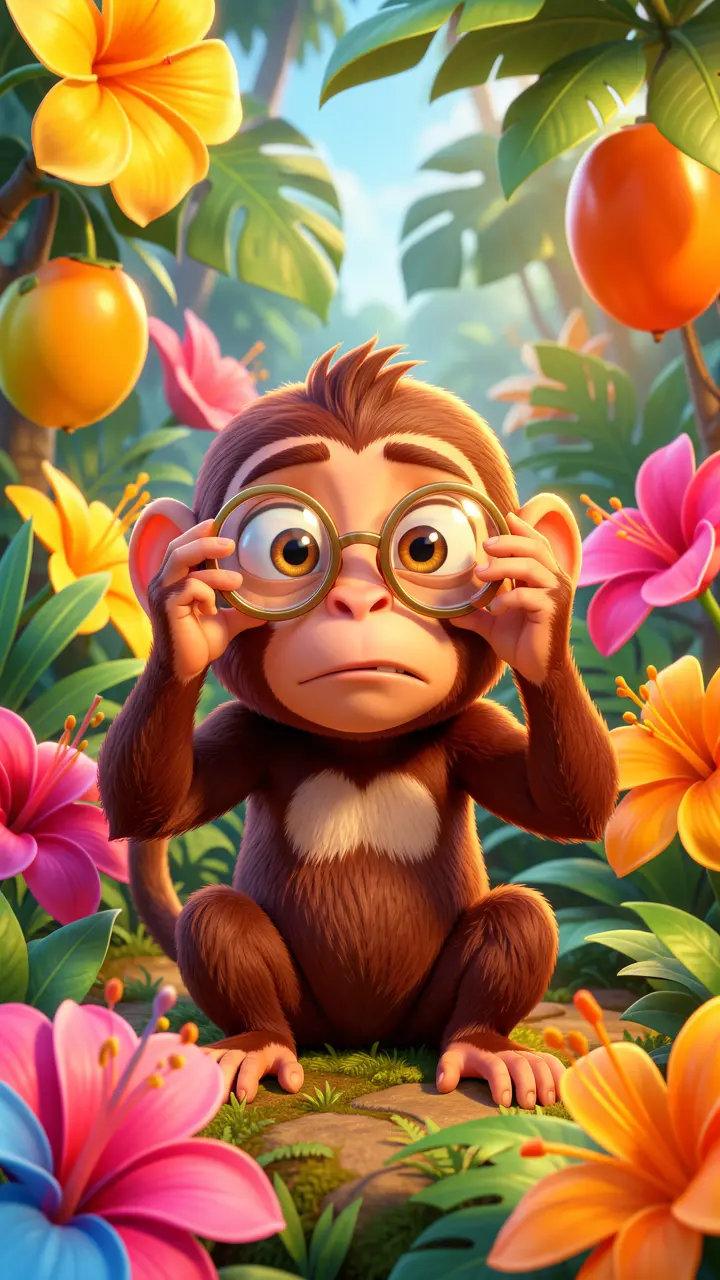 The Monkey and the Spectacles