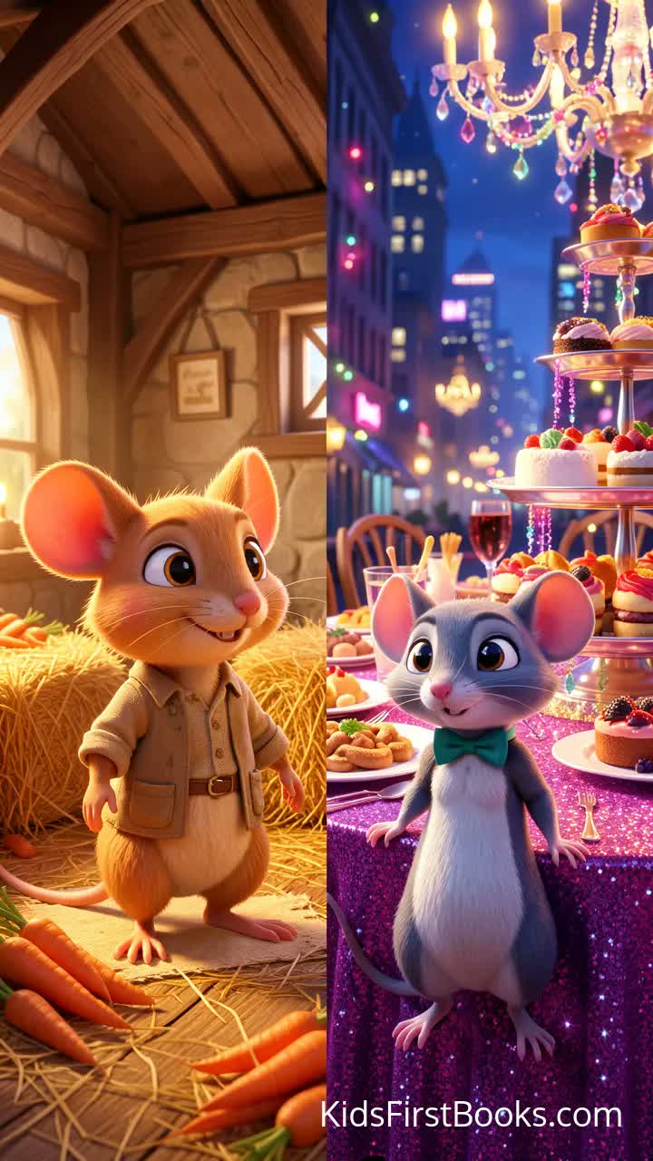 The Town Mouse and the Country Mouse